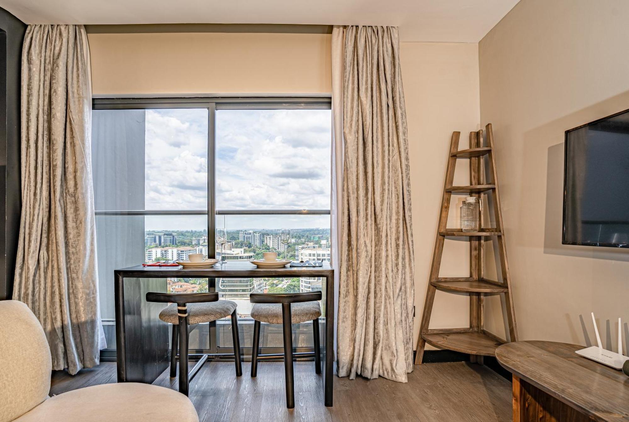 Escada Studio & 2-Bedroom, Rooftop Swimming Pool, Gym, Workspace, Wonderiss Homes Westland Living Nairobi Eksteriør bilde