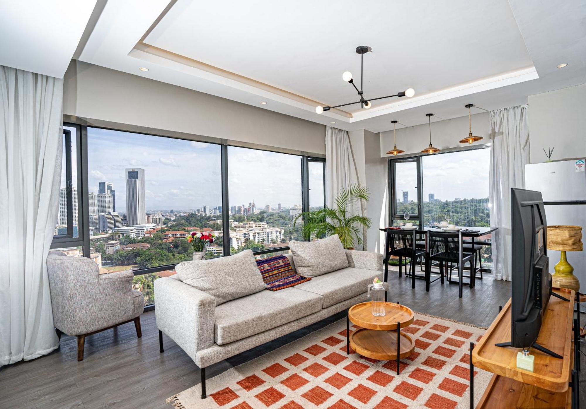 Escada Studio & 2-Bedroom, Rooftop Swimming Pool, Gym, Workspace, Wonderiss Homes Westland Living Nairobi Eksteriør bilde
