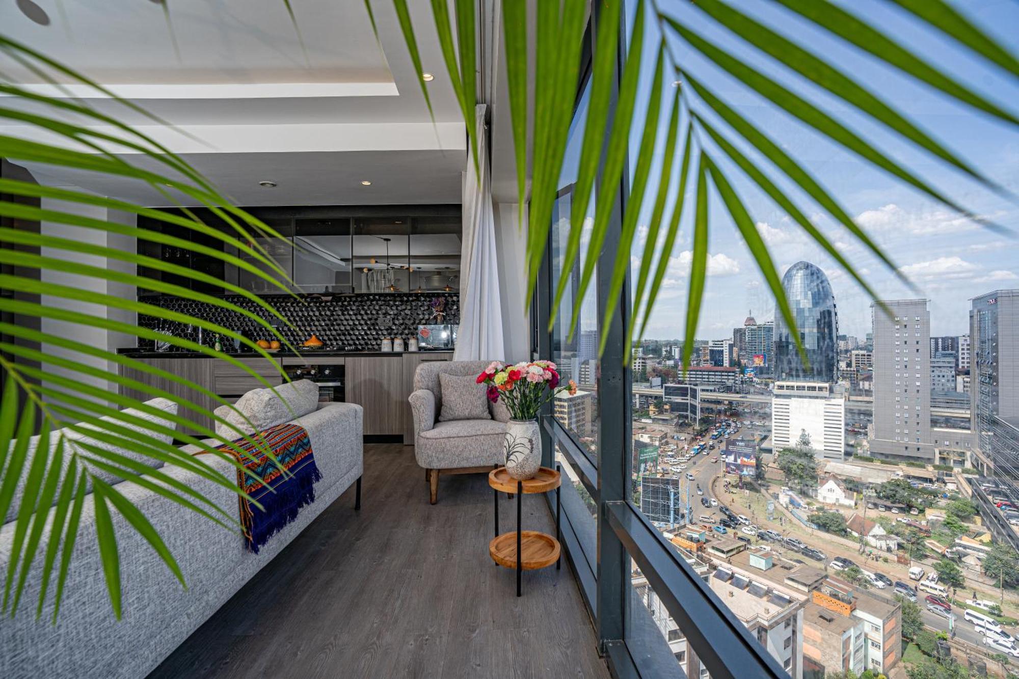 Escada Studio & 2-Bedroom, Rooftop Swimming Pool, Gym, Workspace, Wonderiss Homes Westland Living Nairobi Eksteriør bilde