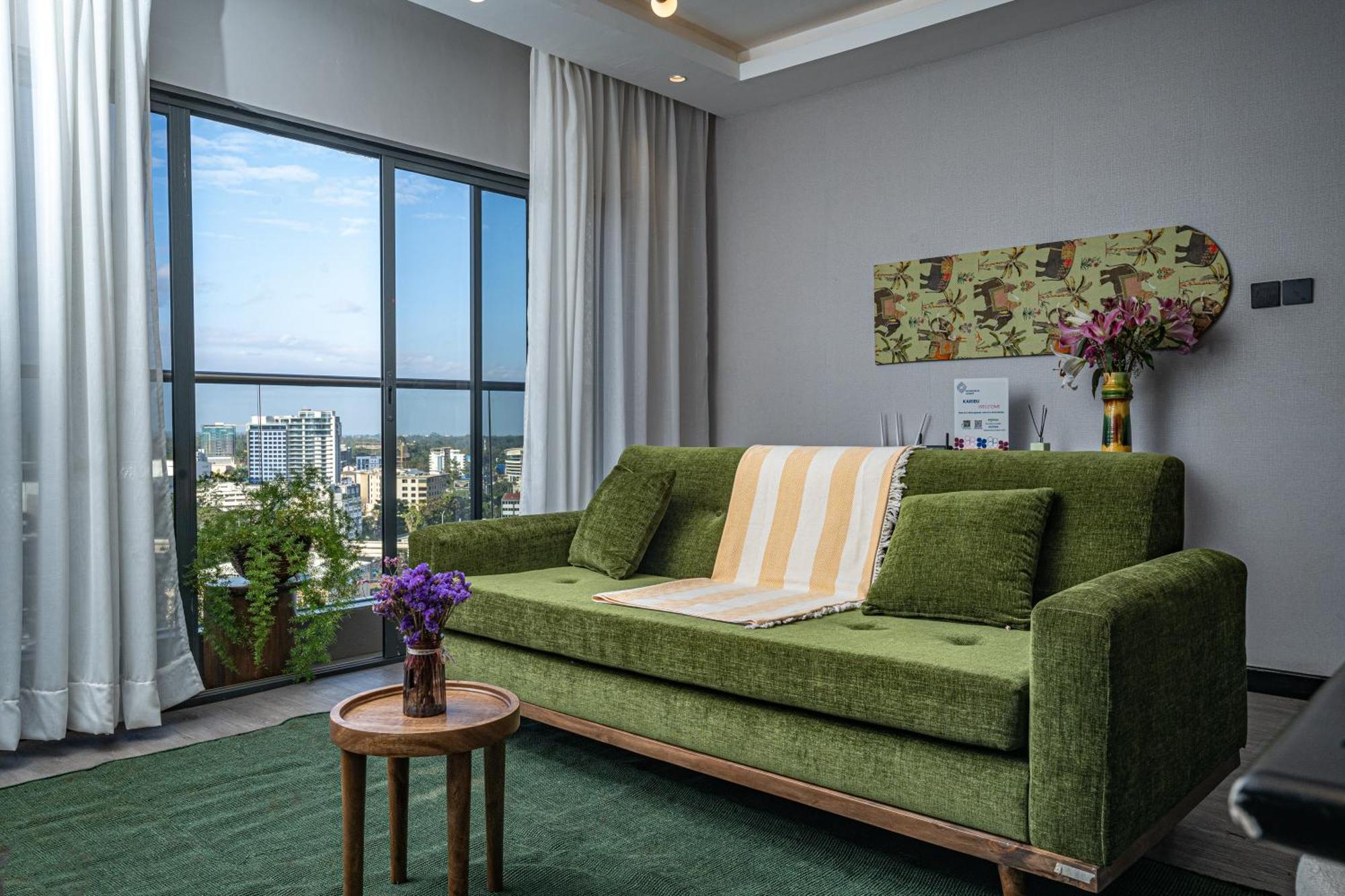 Escada Studio & 2-Bedroom, Rooftop Swimming Pool, Gym, Workspace, Wonderiss Homes Westland Living Nairobi Eksteriør bilde