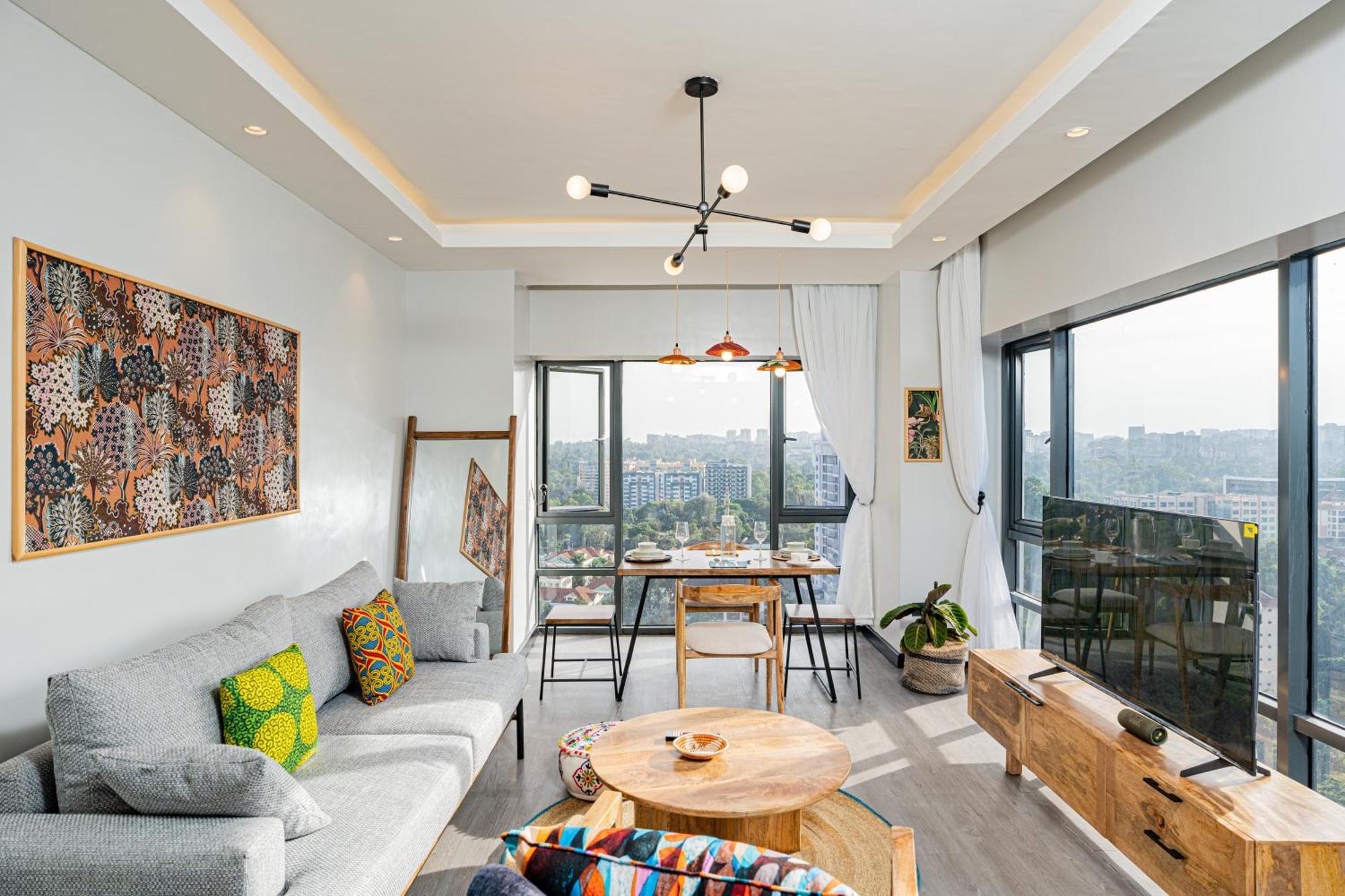 Escada Studio & 2-Bedroom, Rooftop Swimming Pool, Gym, Workspace, Wonderiss Homes Westland Living Nairobi Eksteriør bilde